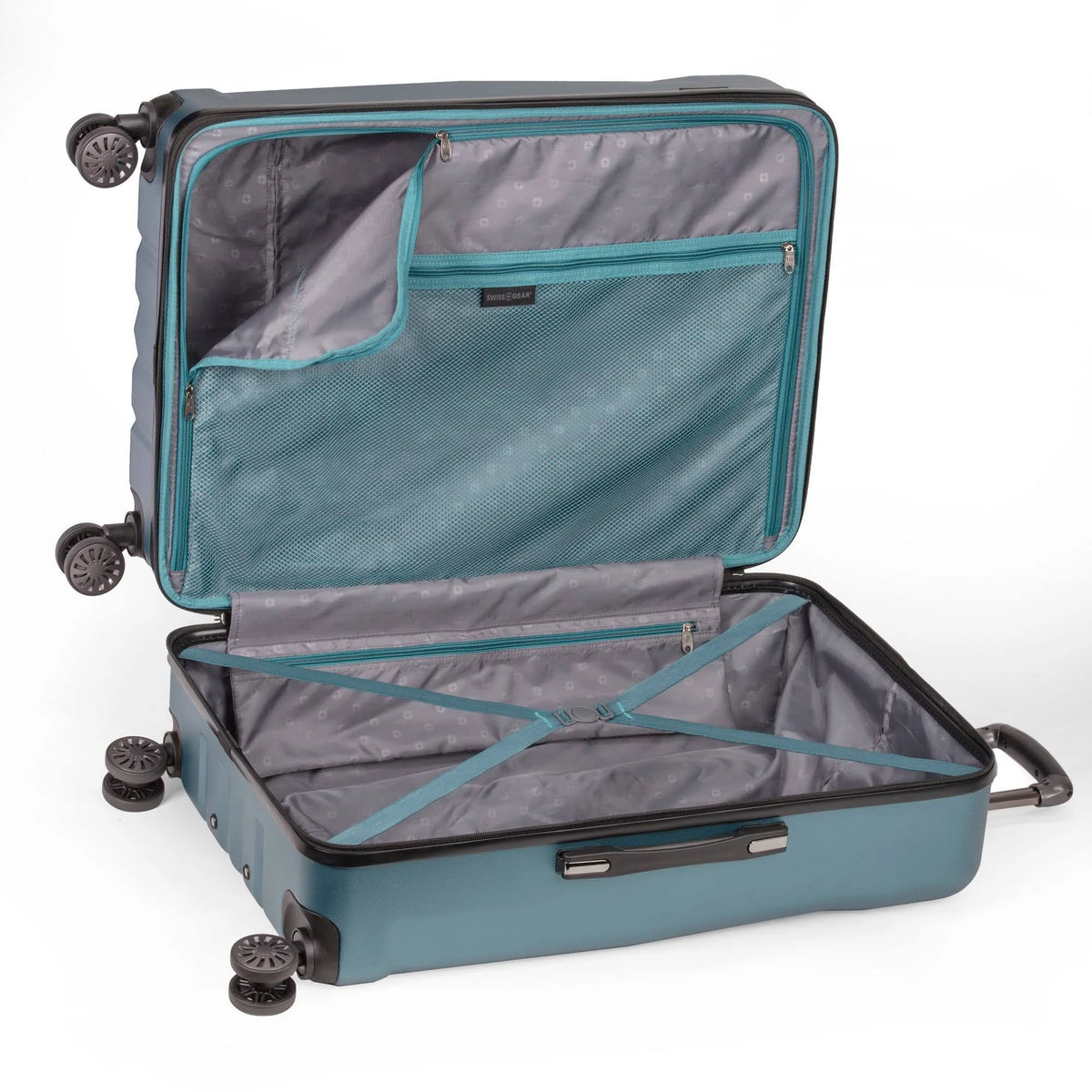 Teal Blue Hardside Suitcase N473815
