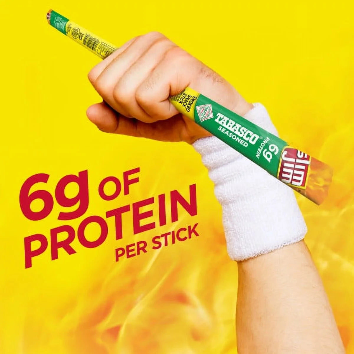 Smoked Meat Sticks Tabasco Flavor 24-Count H58499