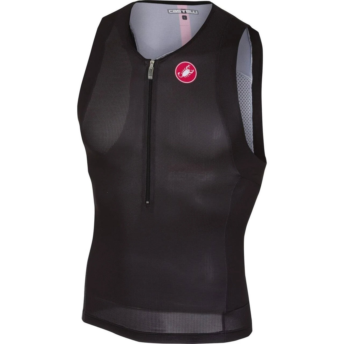 Men's White Tri Top B947