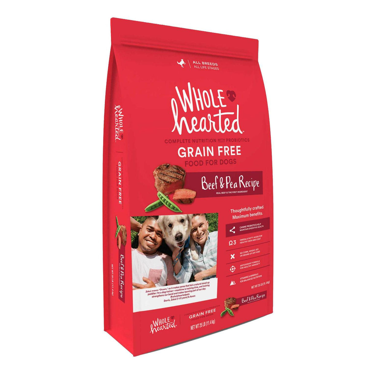 Grain Free Beef & Pea Formula Dry Dog Food O22929