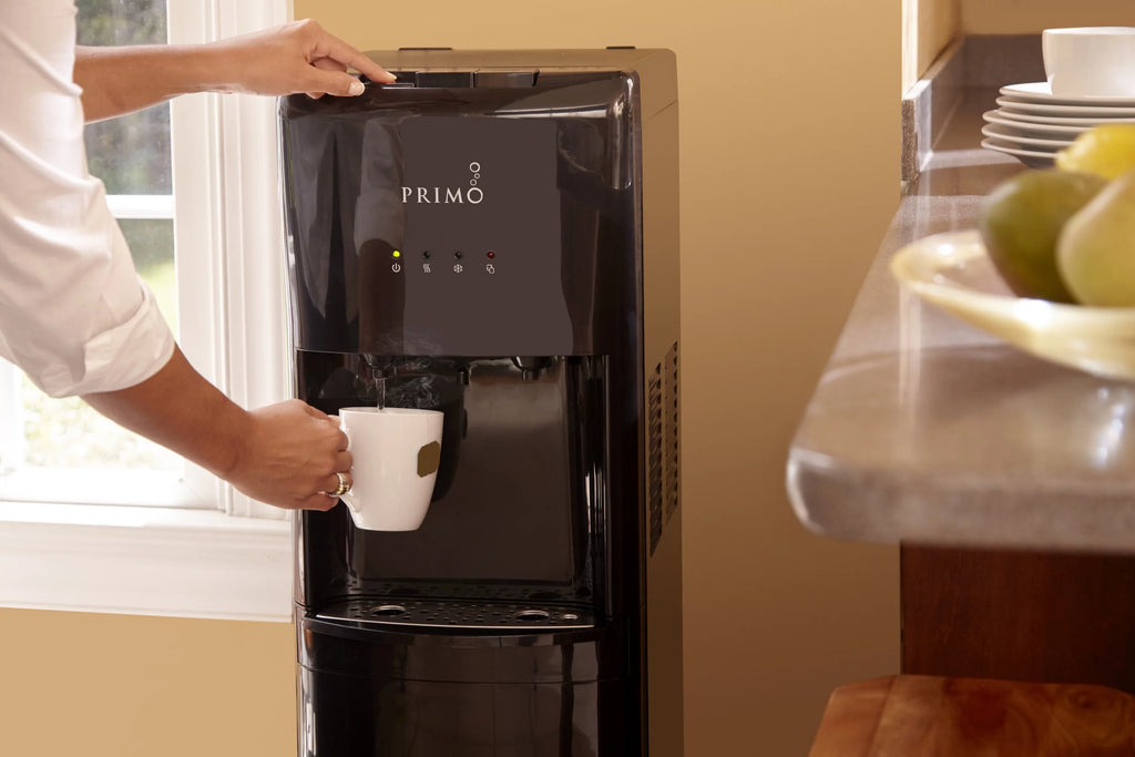 Black Hot Cold Bottom Loading Water Dispenser W556823