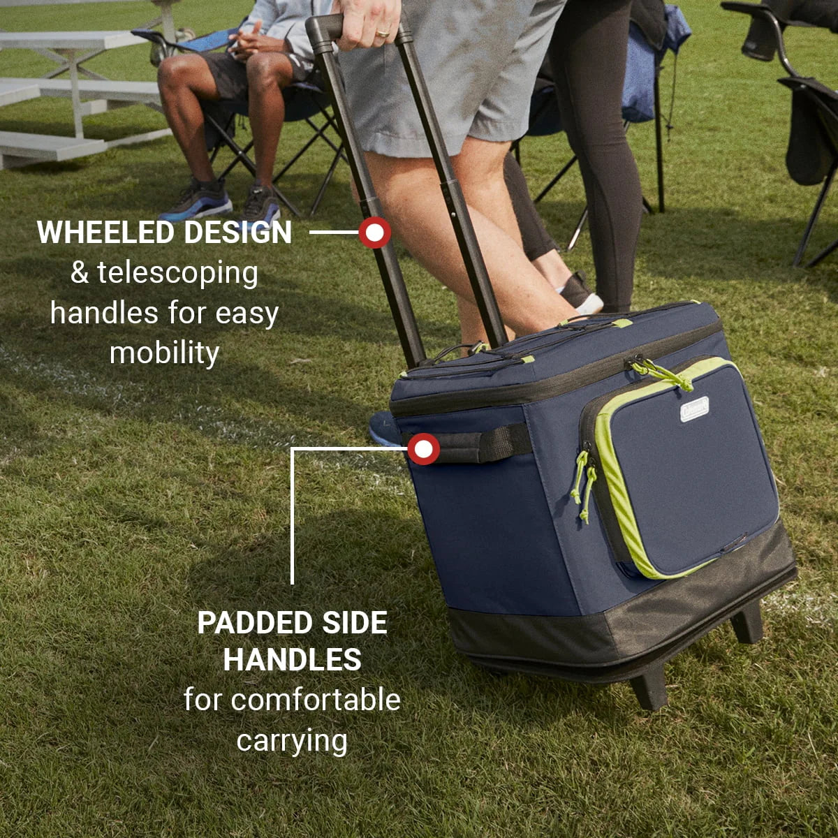 Soft Sided Cooler with Wheels N107992