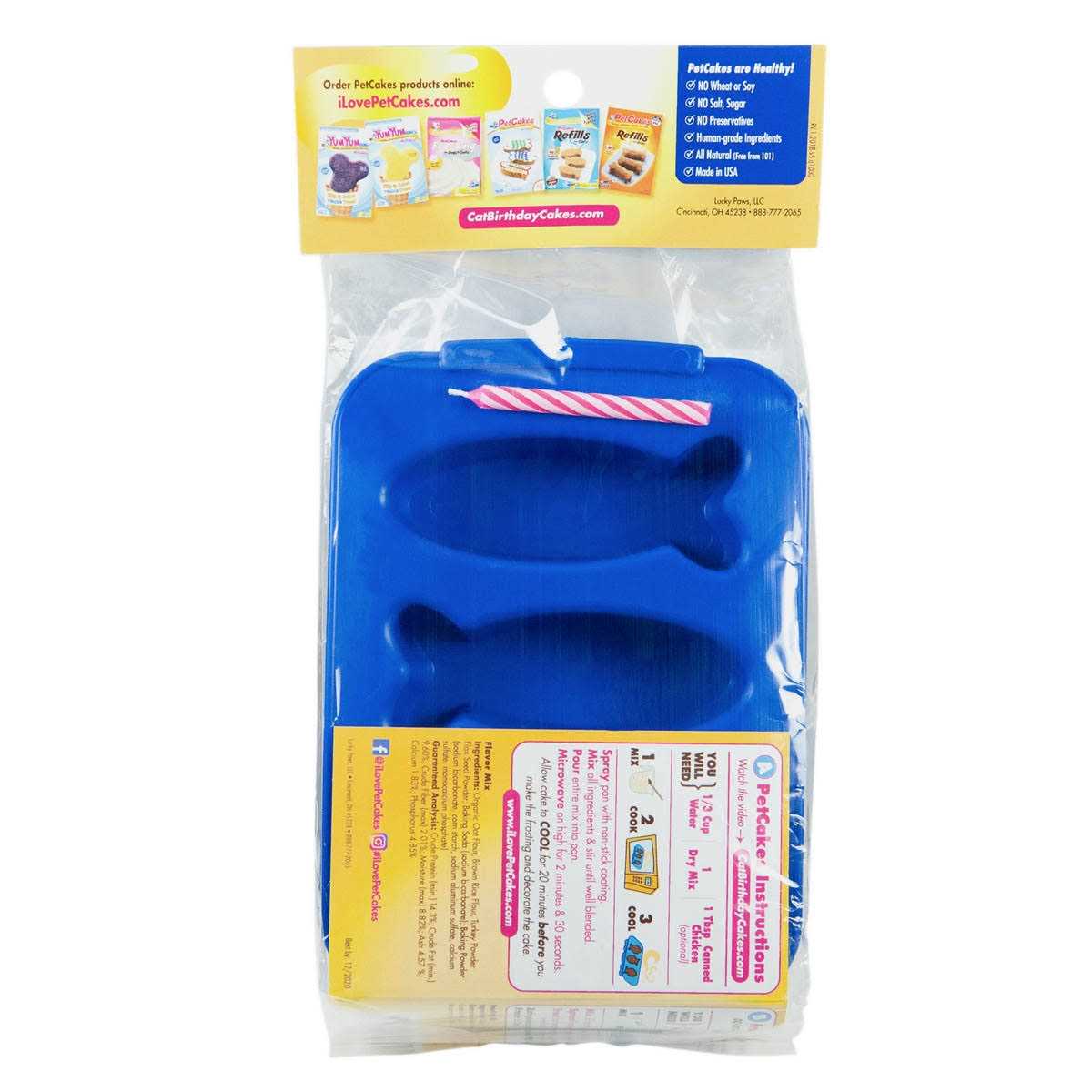 Cat Birthday Cake Kit S46832