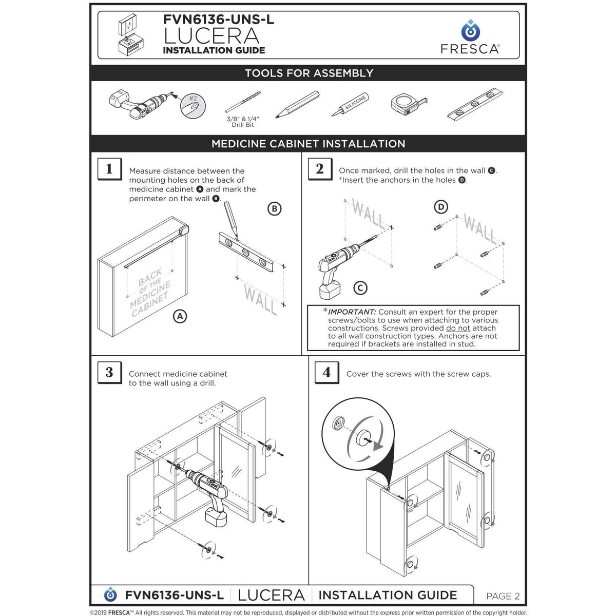 White Left Version Wall Hung Undermount Sink A33583