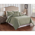 Sage 6-Piece King Comforter Cover Set Y9378