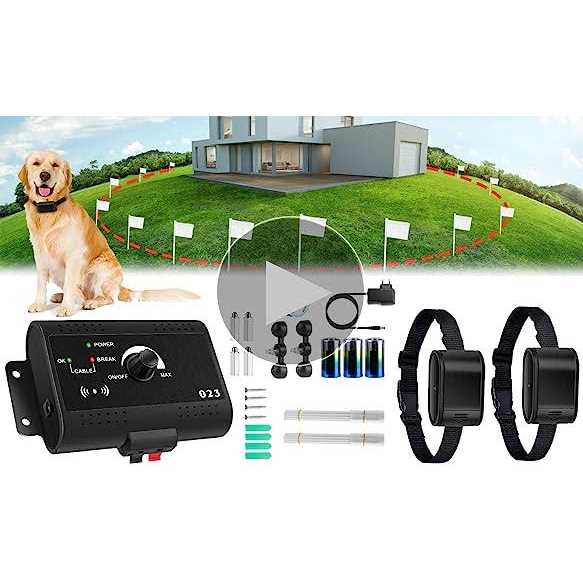Electric Dog Fence System Water Resistant Collar Receiver G4478