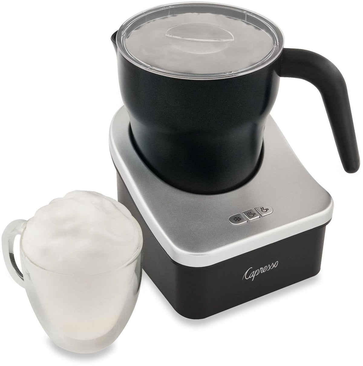 Silver/Black Automatic Electric Milk Frother X239