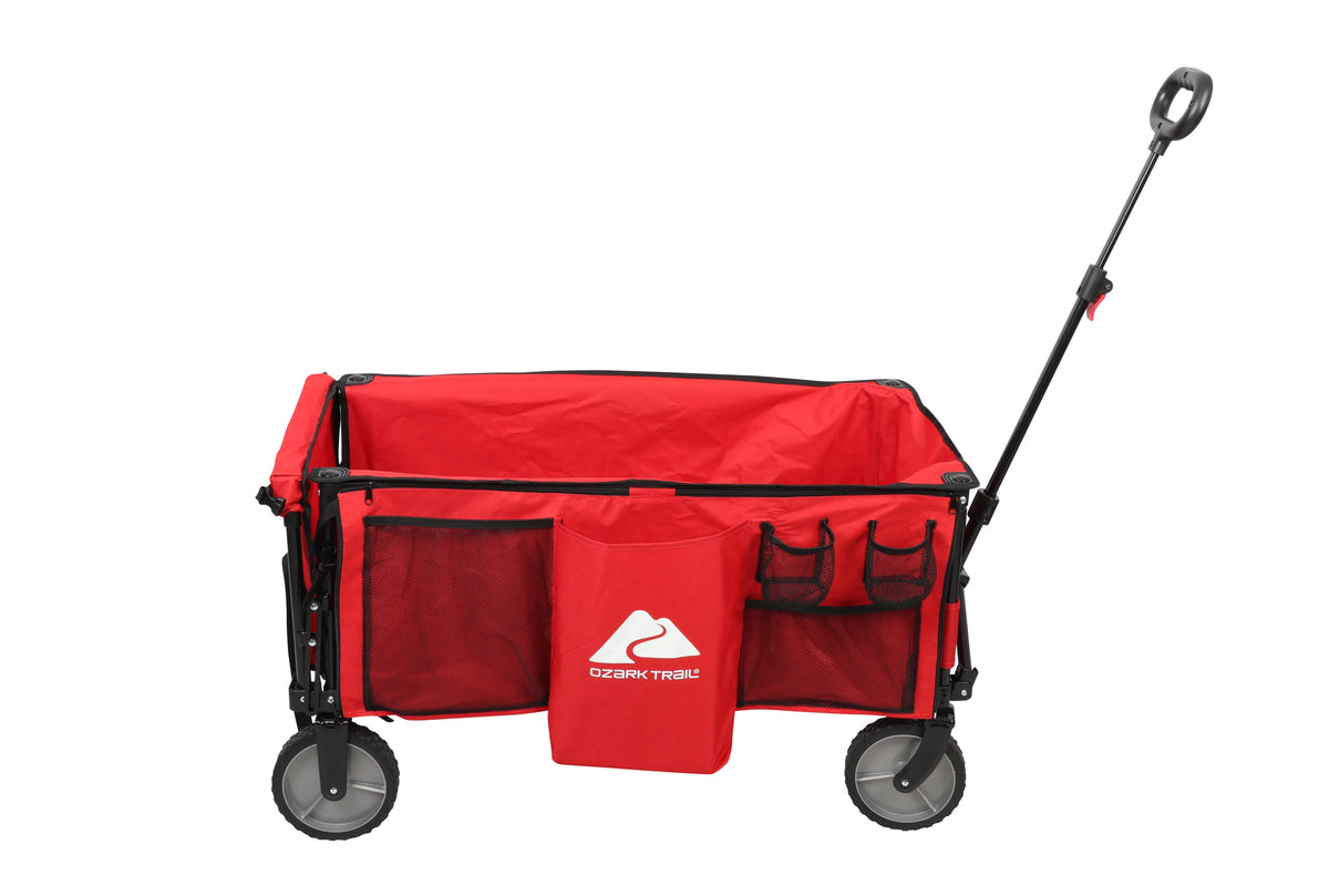 Camping Utility Wagon with Tailgate & Extension Handle K8979