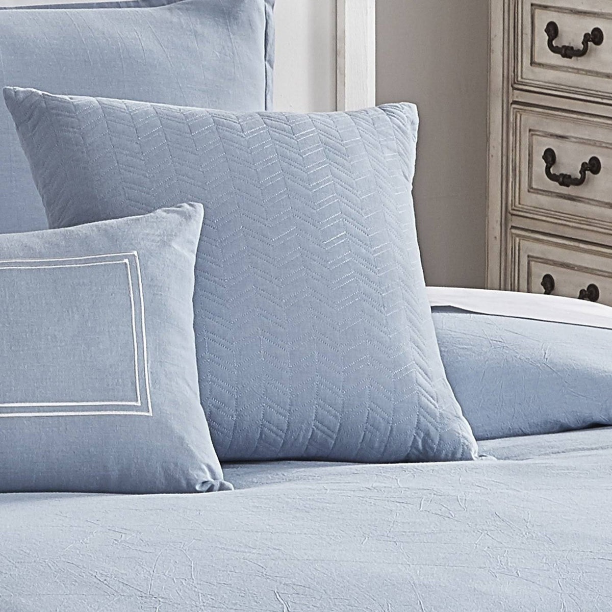 Sage 6-Piece King Comforter Cover Set Y9378