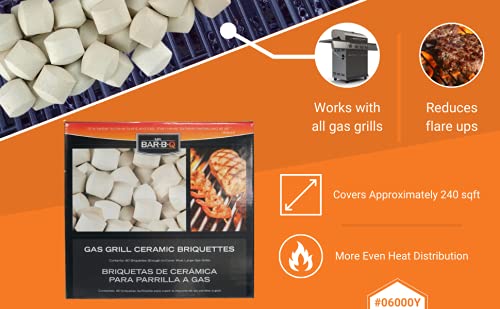 60 Count Self Cleaning Ceramic Grill Briquettes X178177