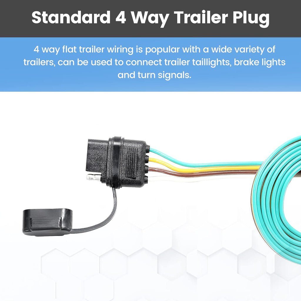 4 Way Flat Trailer Wiring Harness K559255