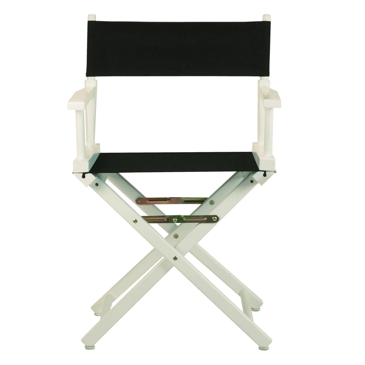 White Frame Black Canvas Director's Chair Z5421