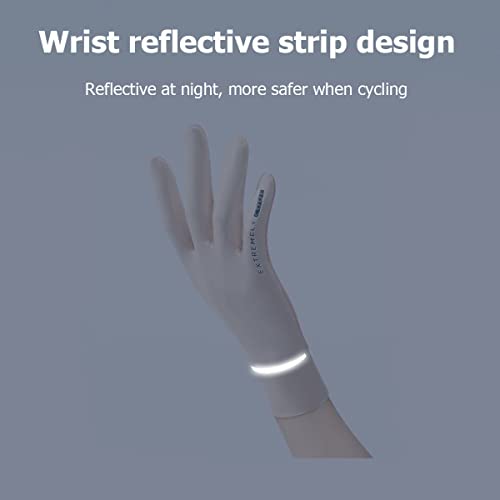 Ice Silk Sport Gloves UPF 50+ Quick-Dry Cooling Anti-Slip Cycling Gloves N733