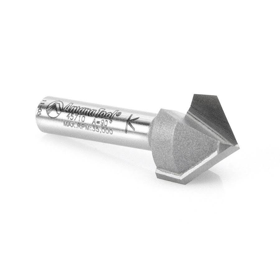 Carbide Tipped V Groove 90 Deg x 1-1/4 D x 1 CH W997556