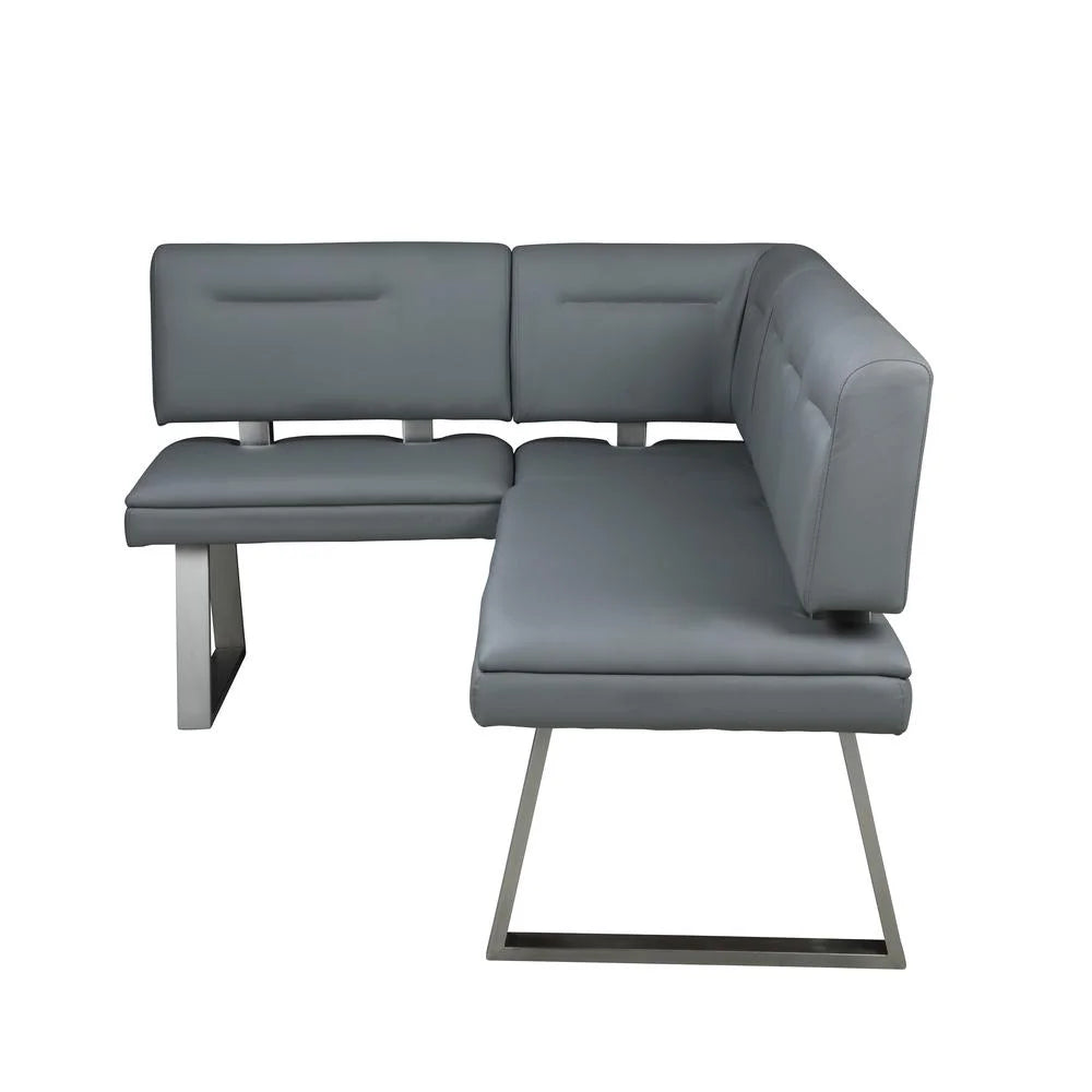 Gray Tufted Reversible Nook R990459