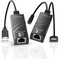 USB 2.0 Ethernet Extender Over Cat5e/Cat6/CAT7 R5598