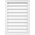 Vertical Surface Mount PVC Gable Vent F261