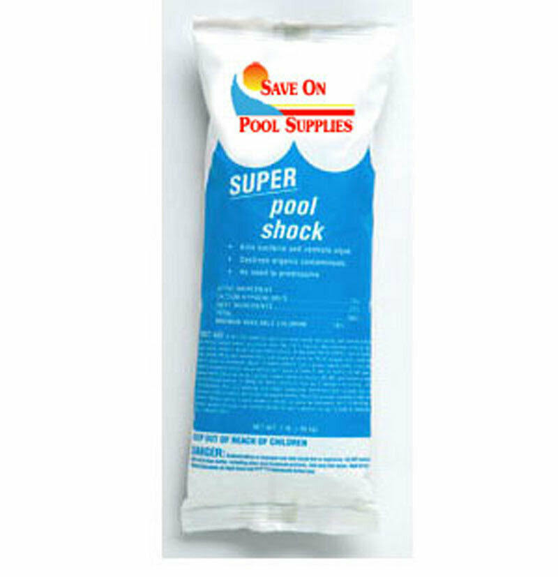 12 x 1 lb Bags Calcium Hypochlorite Pool Shock M466378