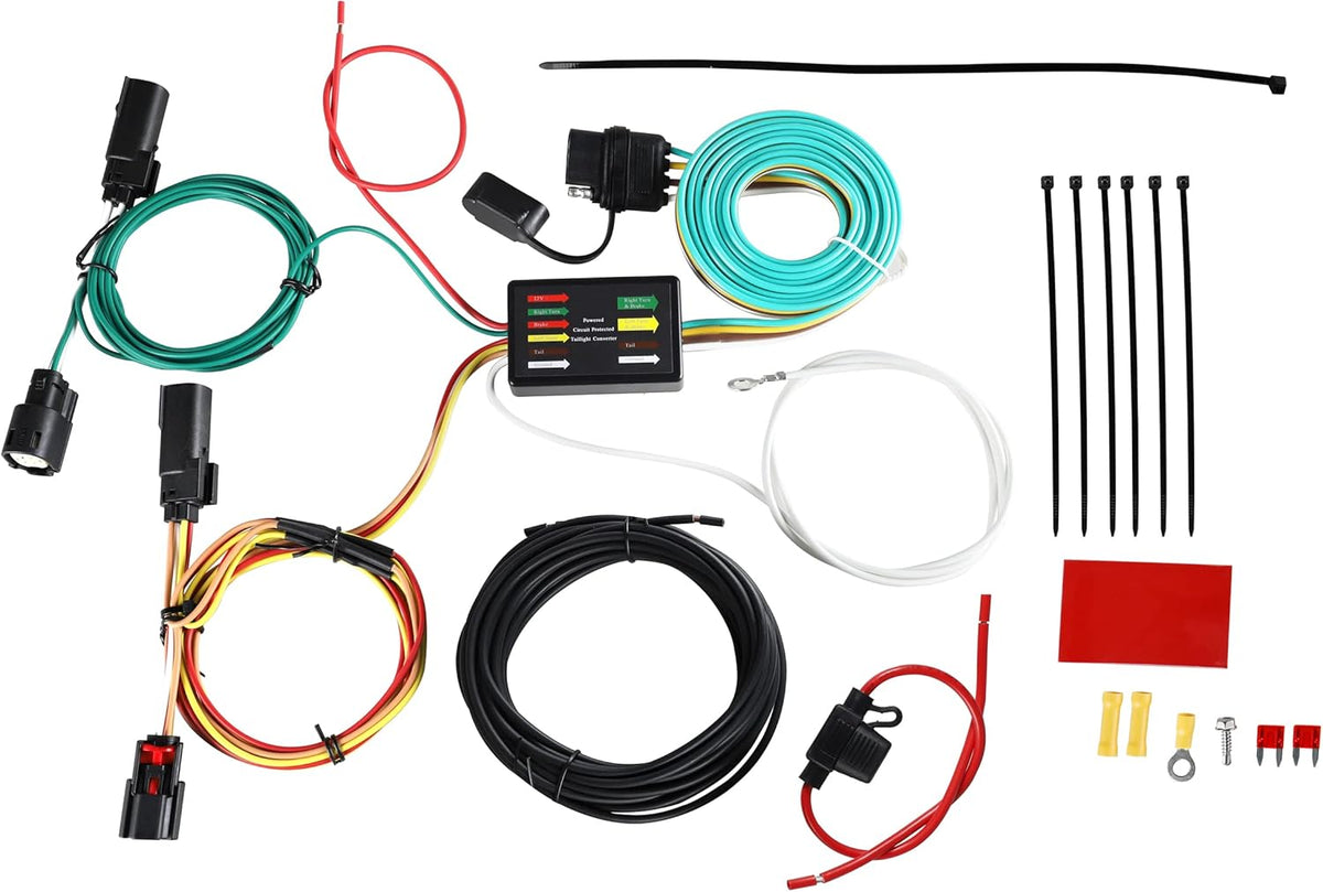 4 Way Flat Trailer Wiring Harness K559255