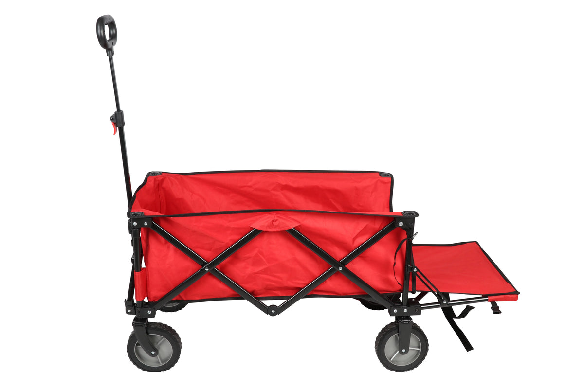 Camping Utility Wagon with Tailgate & Extension Handle K8979