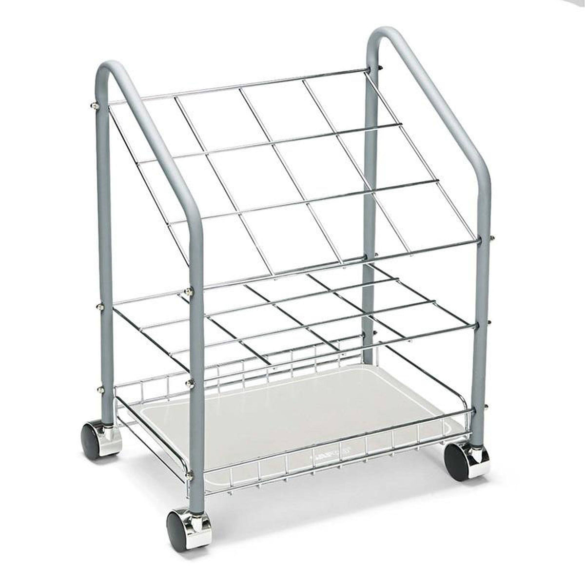 12 Compartments Wire Roll File U69071
