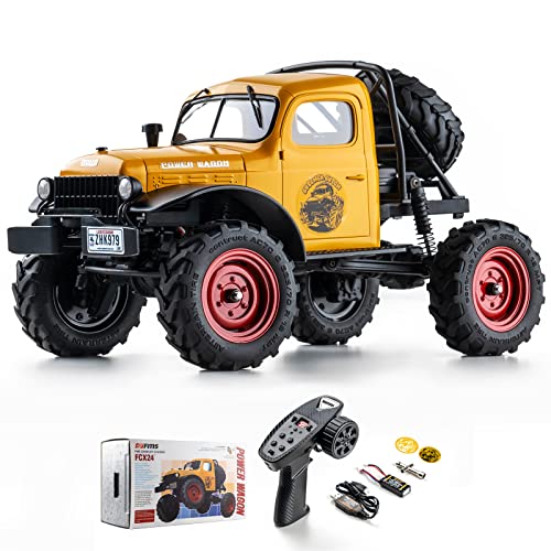 1/24 Power Wagon 4WD RC Crawler RTR Truck (Yellow) O45814