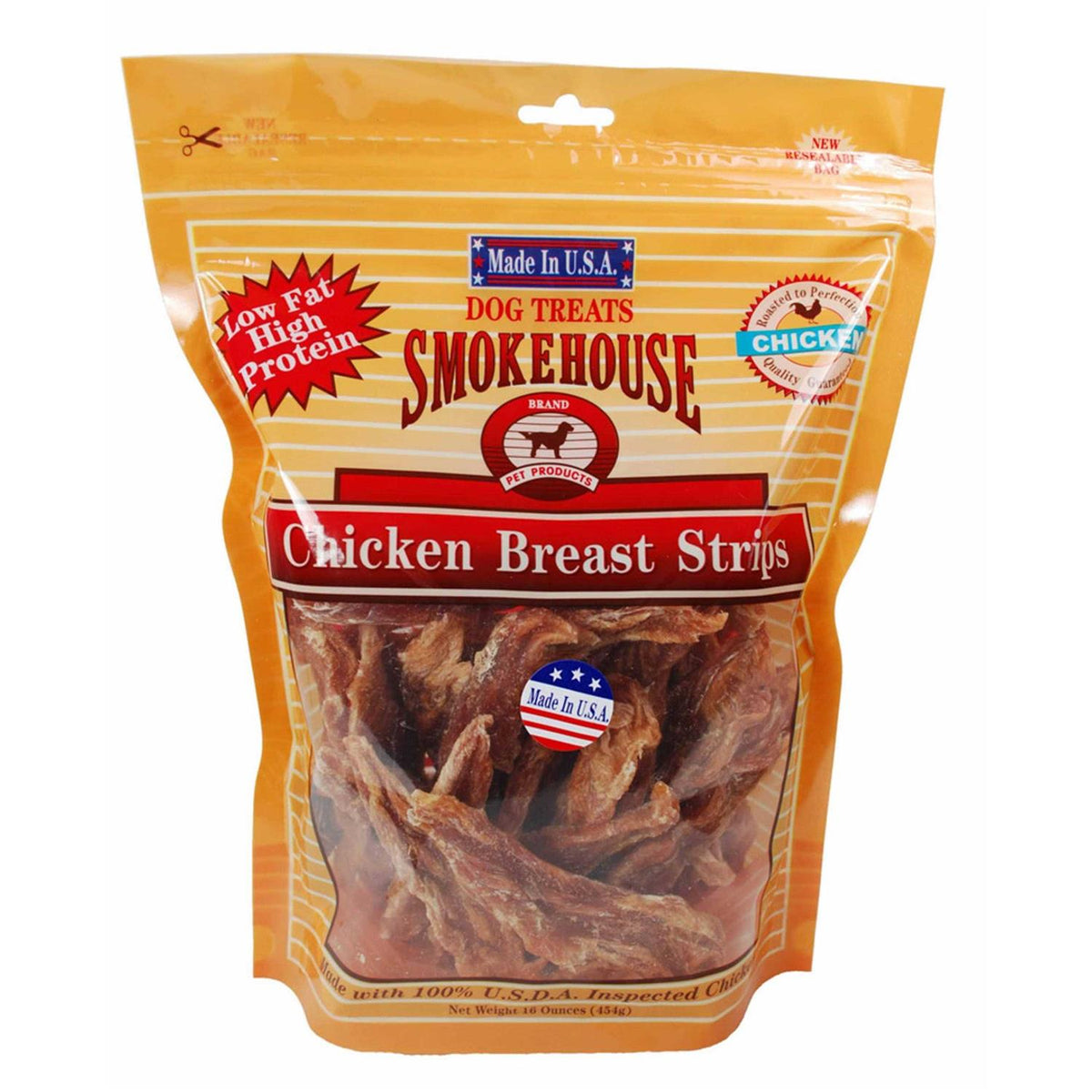 Smokehouse Chicken Breast Strips Dog Treats V22687