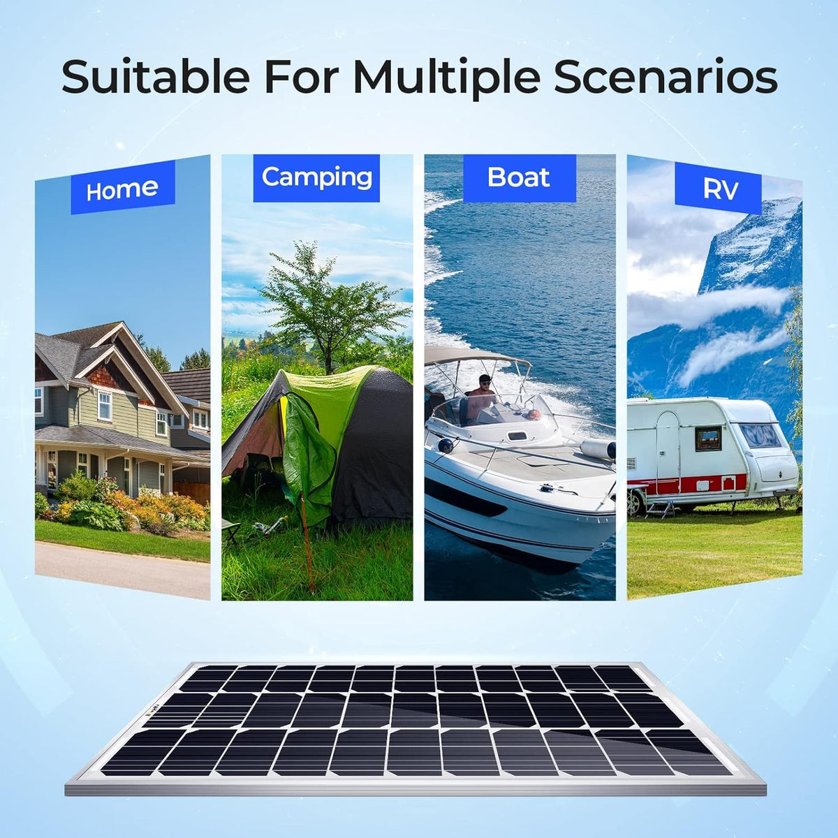100 Watts Mono Solar Panel K374