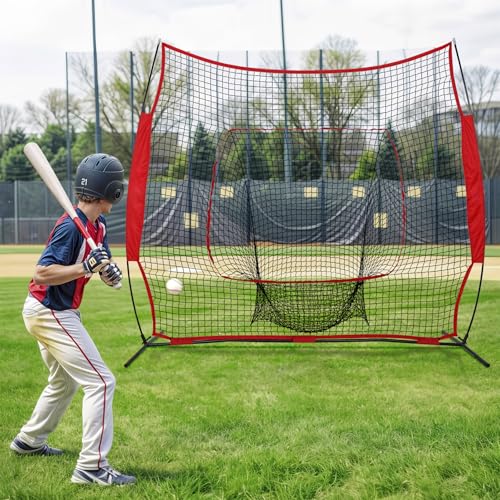 7'x7' Baseball Softball Practice Net with Carry Bag B61380