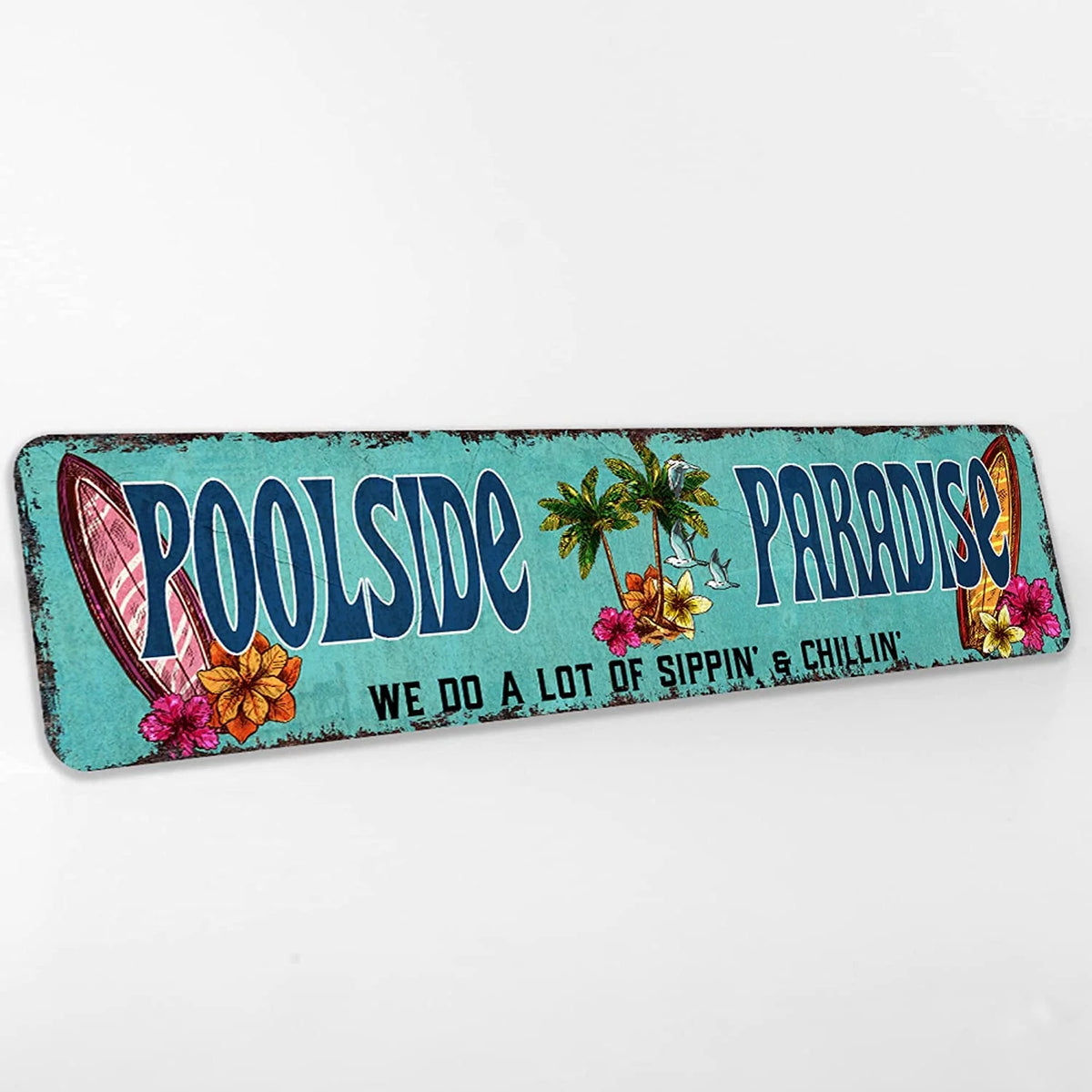 Metal Sign 4x18 N381364
