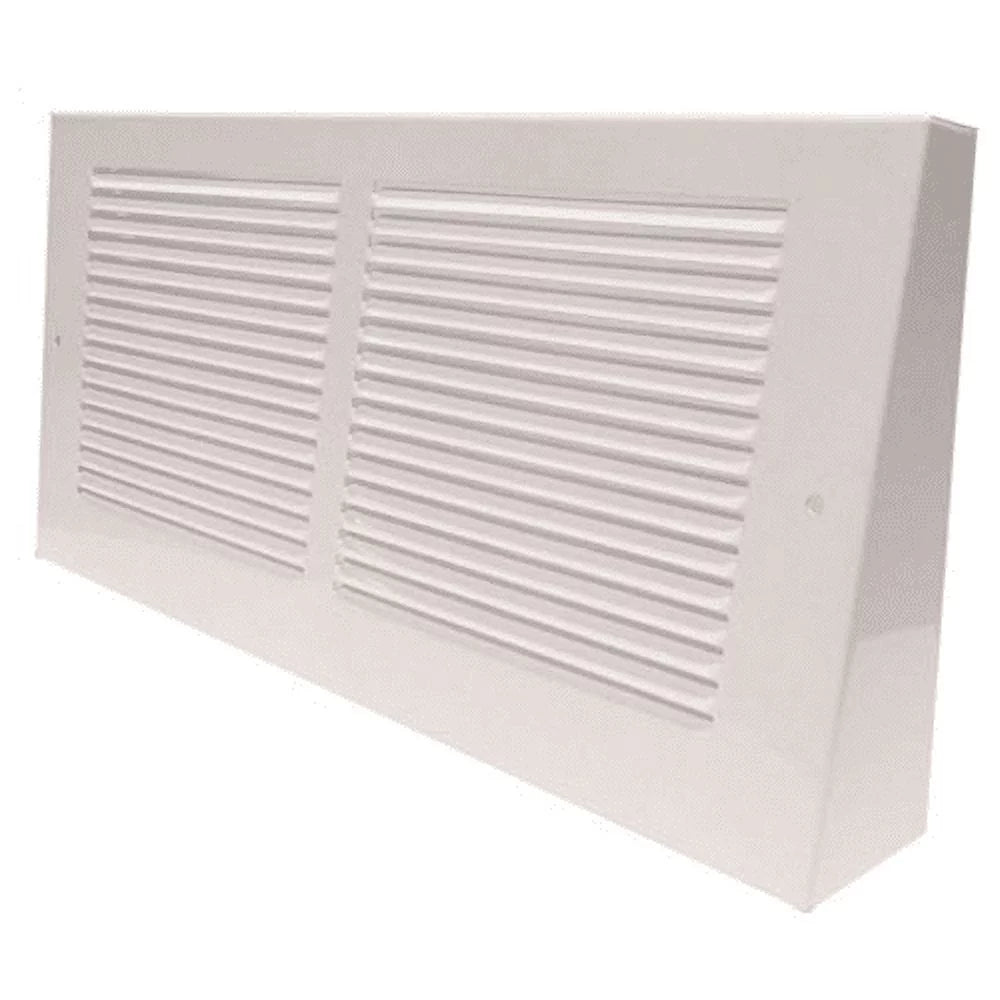 Imperial White Steel Triangular Baseboard Grill W359