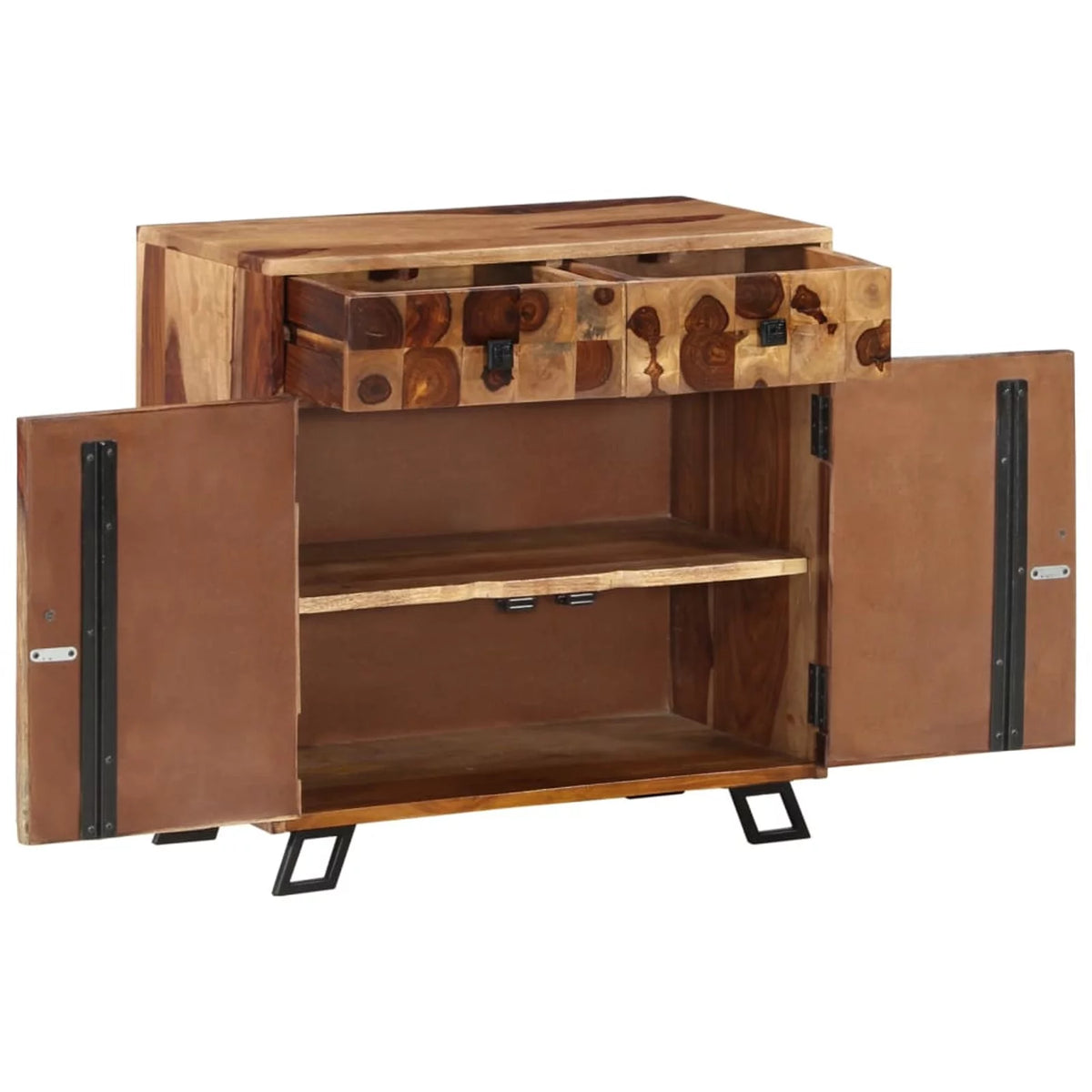 Solid Sheesham Wood Sideboard N1470