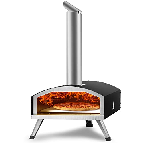 12-inch Outdoor Stainless Steel Pizza Oven A14728
