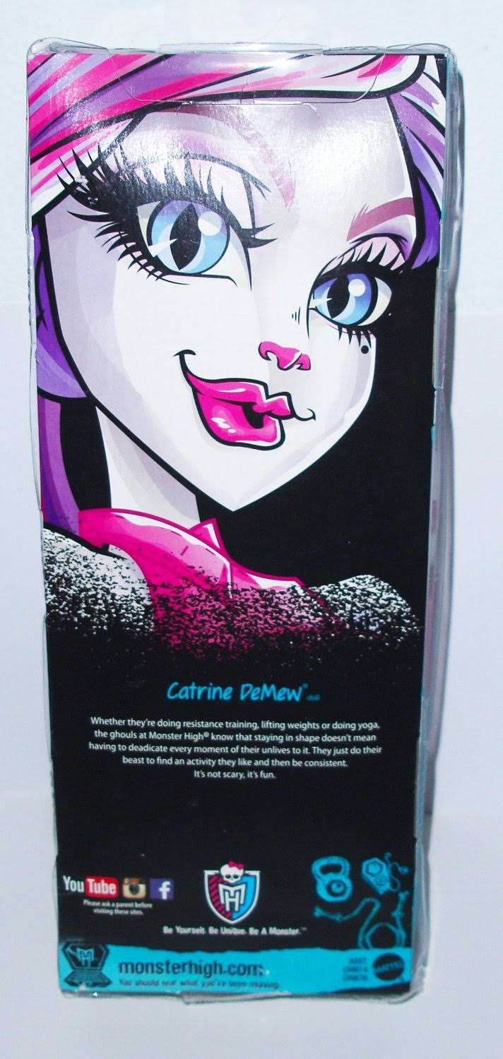 Monster High Fangtastic Fitness Catrine DeMew Doll F5465