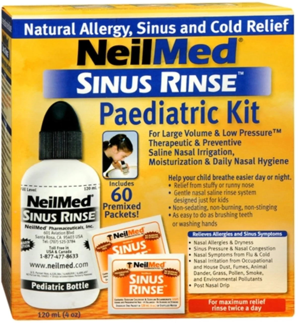 Sinus Rinse Kit Pediatric 2 Pack C781