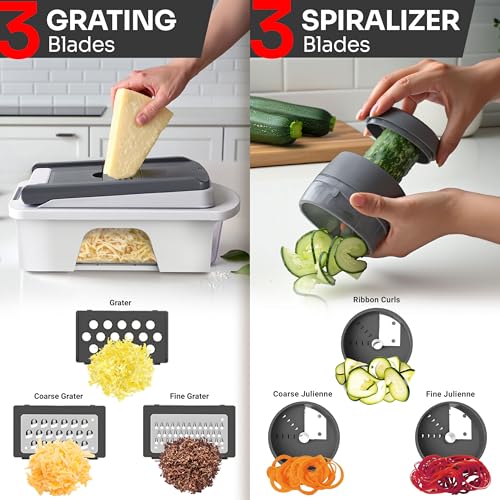 8 Blade Vegetable Chopper with Container Y964869