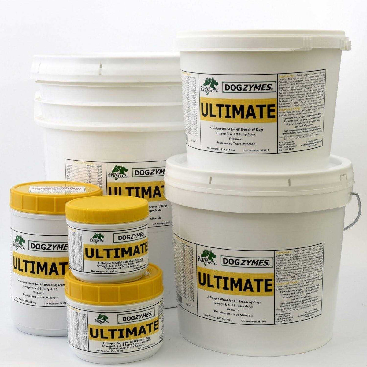 Dogzymes Ultimate for Best Skin/Coat with Organic Coconut - Pet Supplies online store U691971