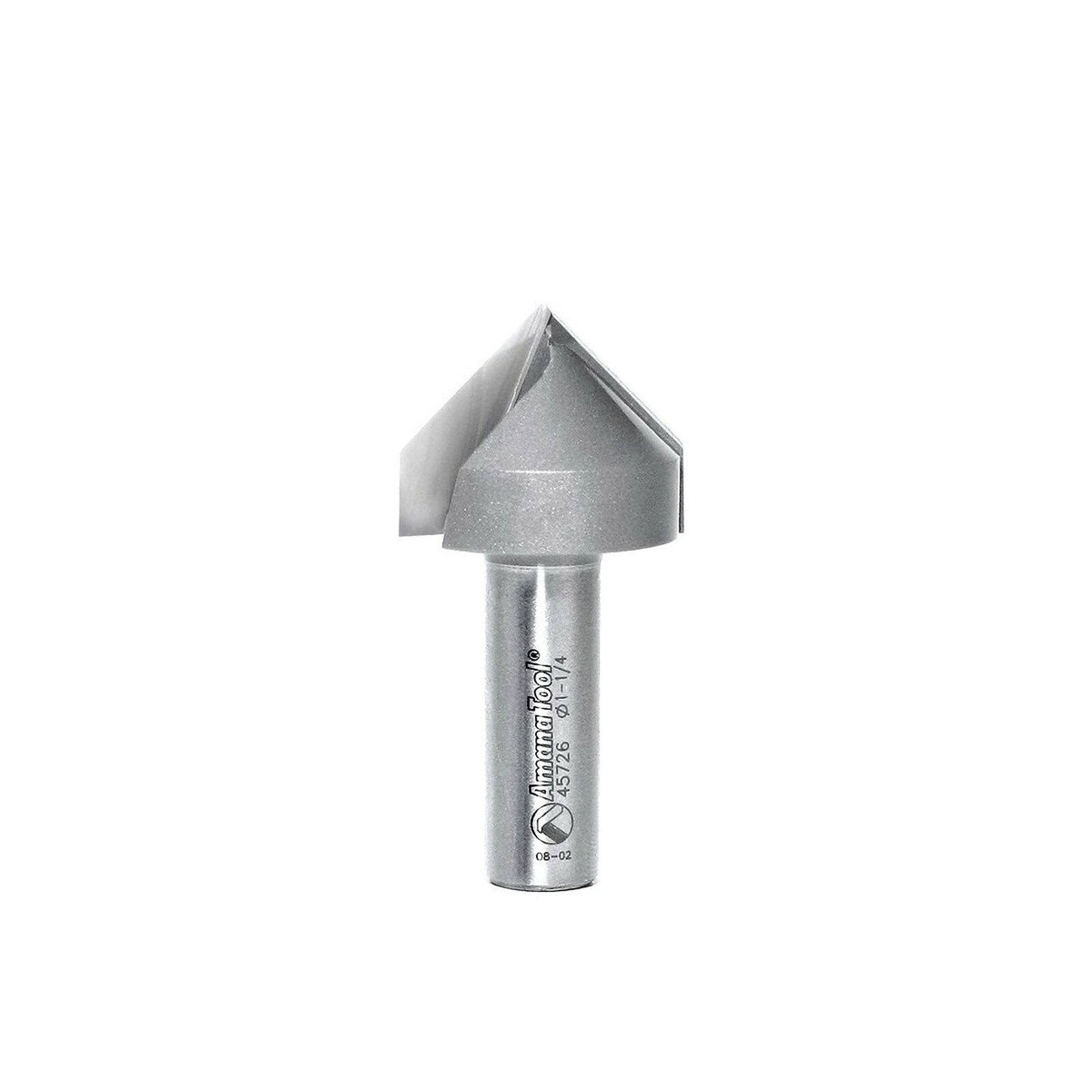 Carbide Tipped V Groove 90 Deg x 1-1/4 D x 1 CH W997556