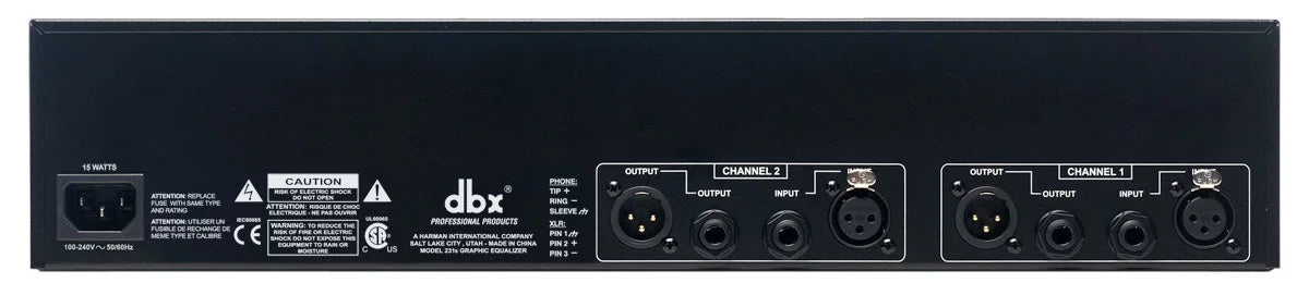 Dual 31 Band Graphic Equalizer Q9287