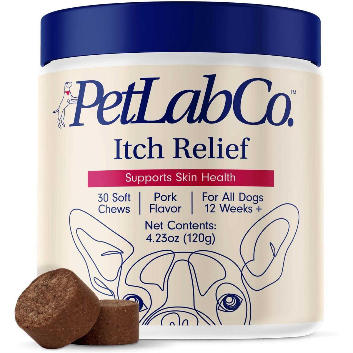 Itch Relief Chews For Dry Skin and Coats Q403
