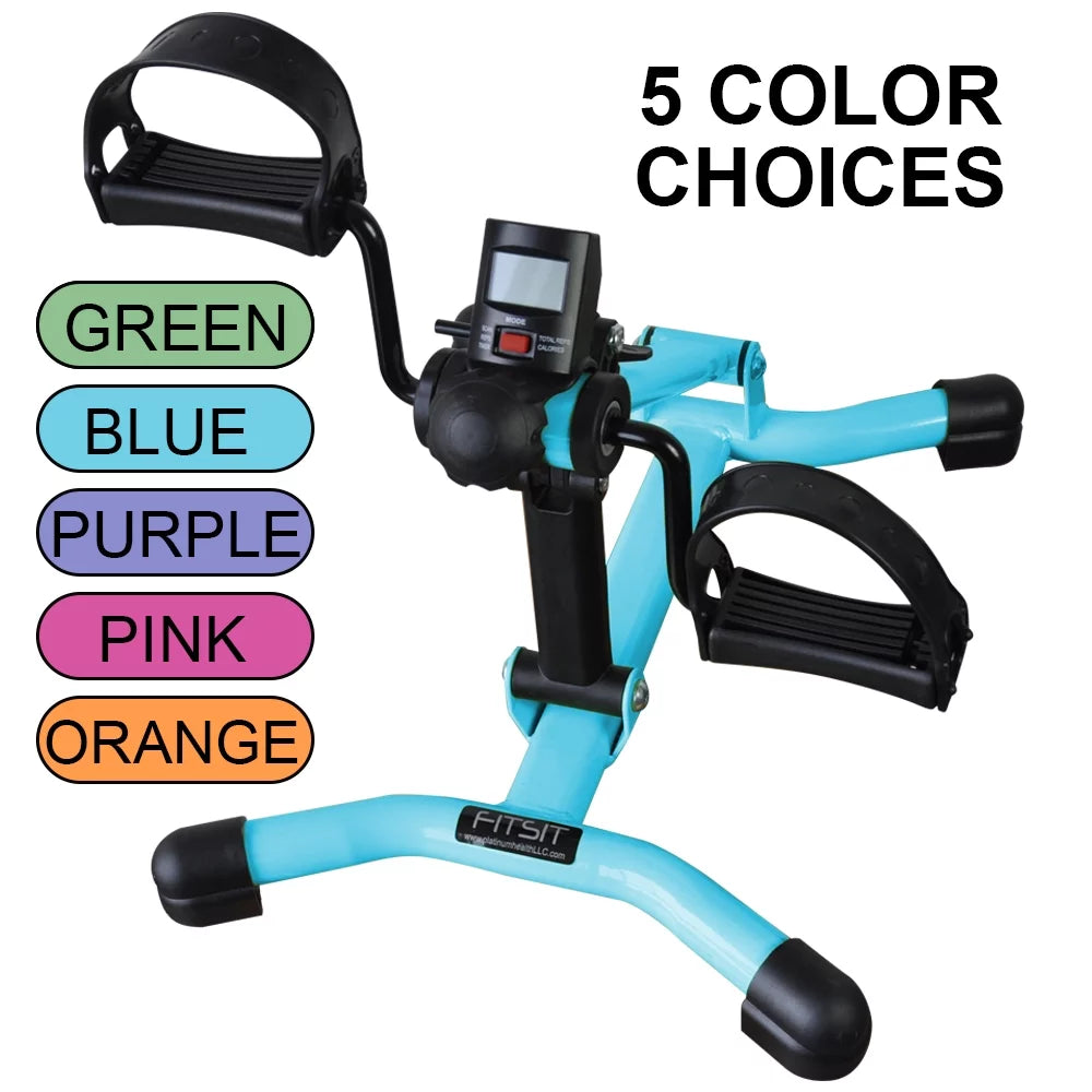 Folding Pedal Exerciser with Digital Display and Adjustable Resistance R28990
