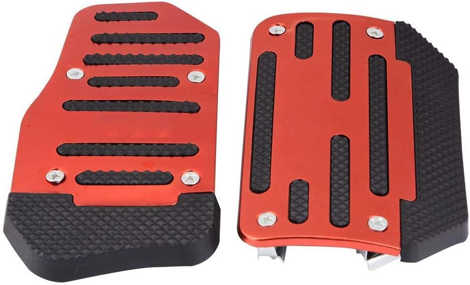 Blue Alloy Nonslip Brake Pedal Cover J343