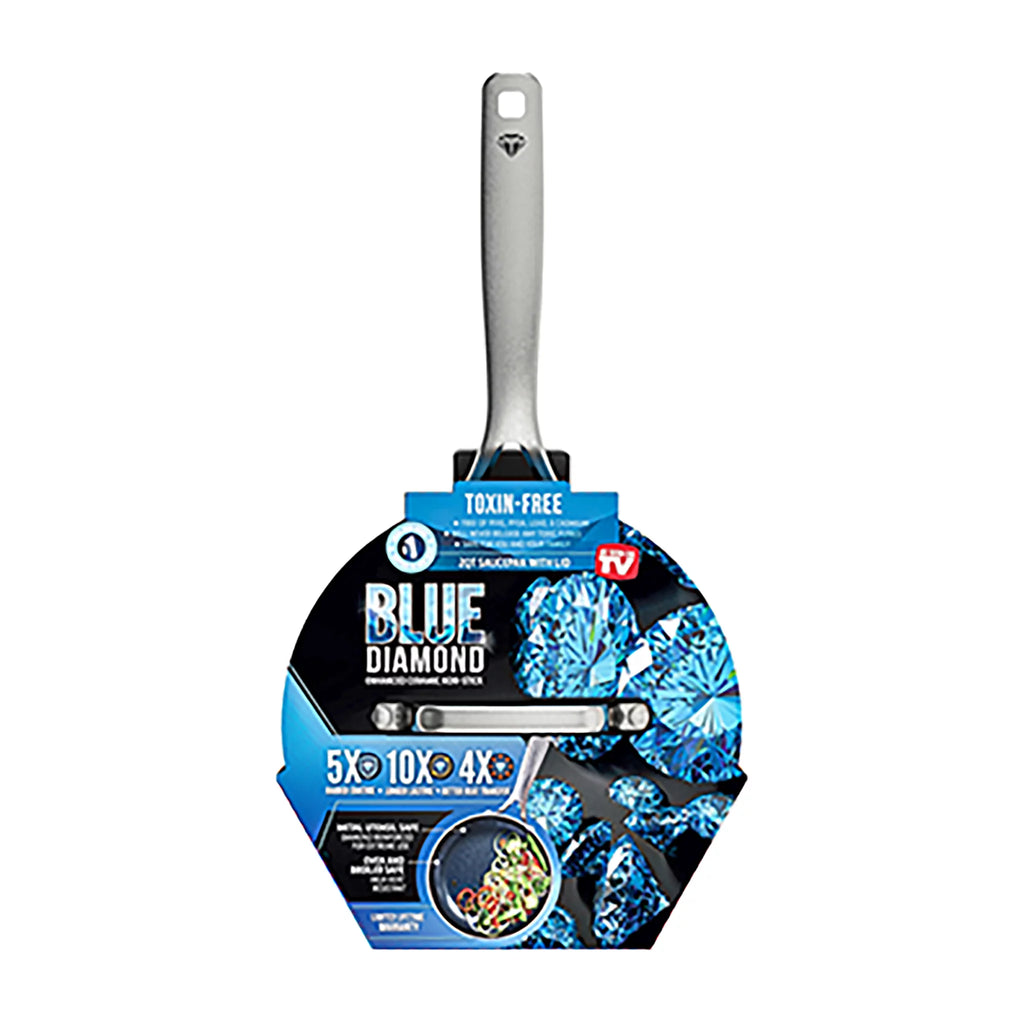2 Quart Ceramic Nonstick Saucepan with Lid U8871