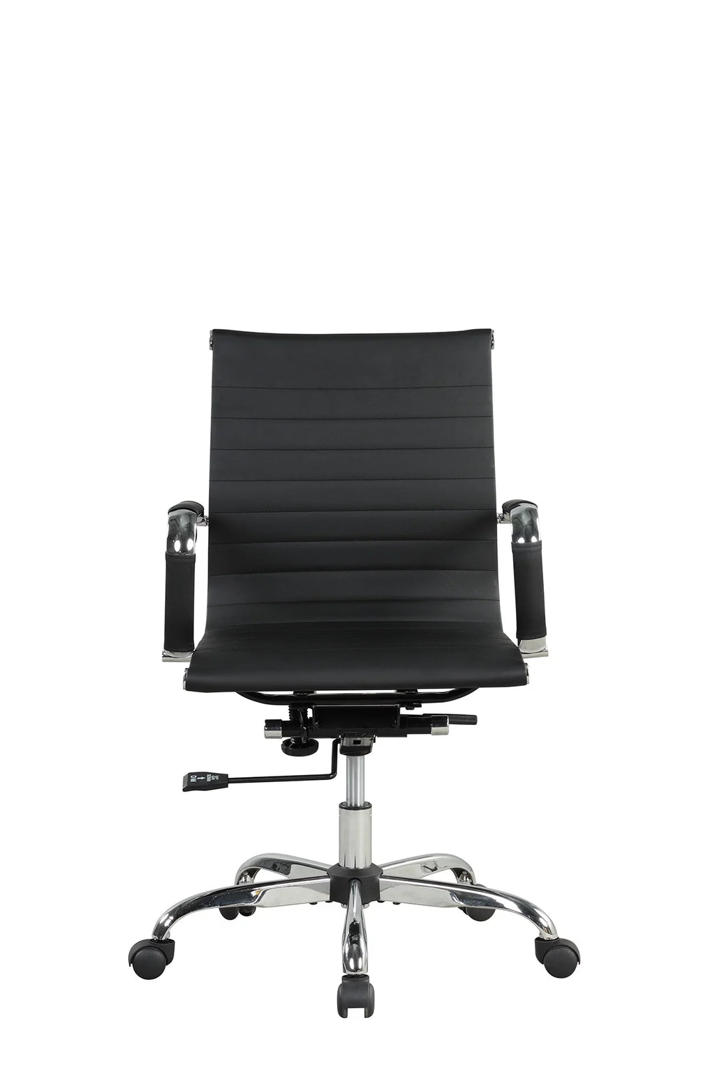 White PU Leather Office Chair Q9809