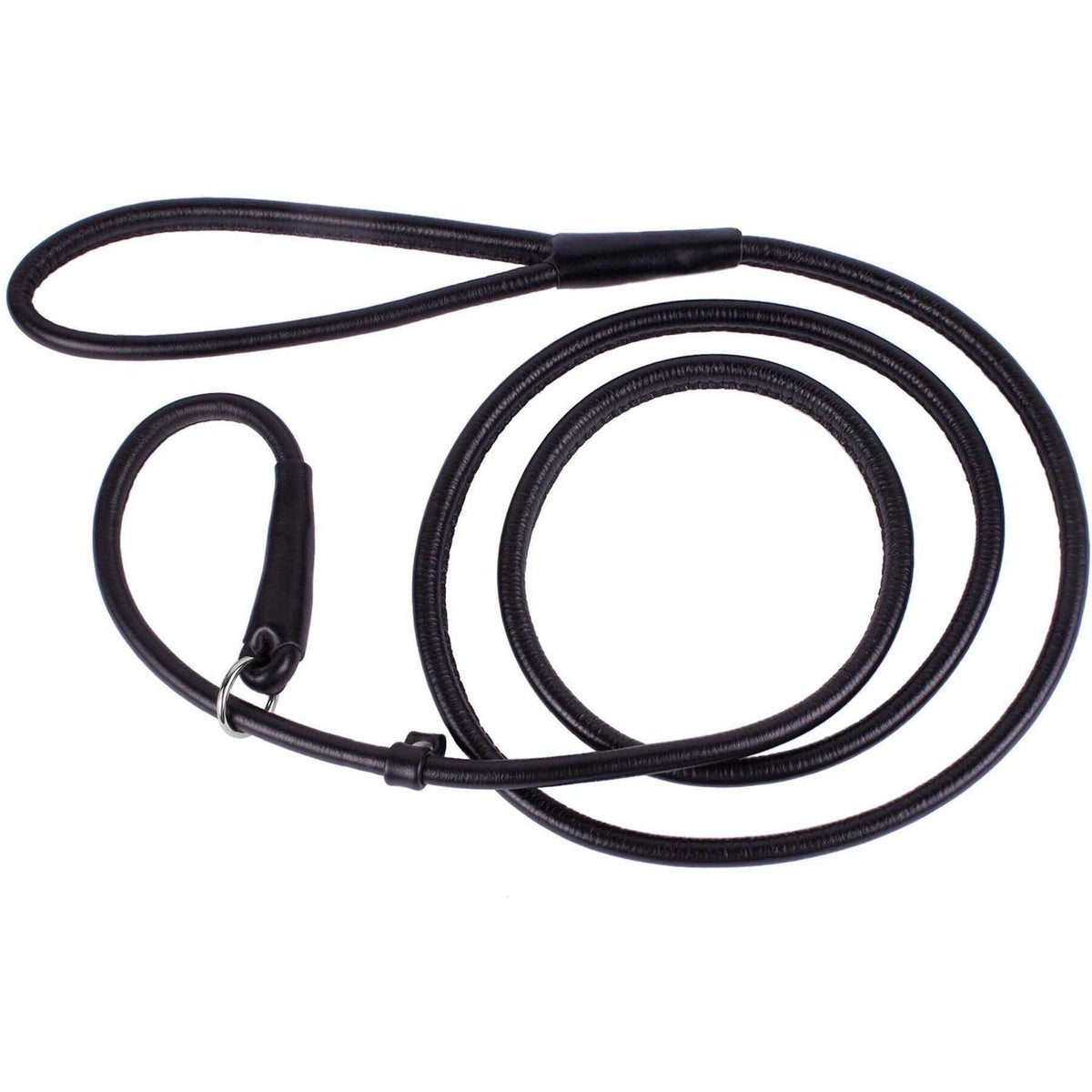 Rolled Leather Dog Leash K27214