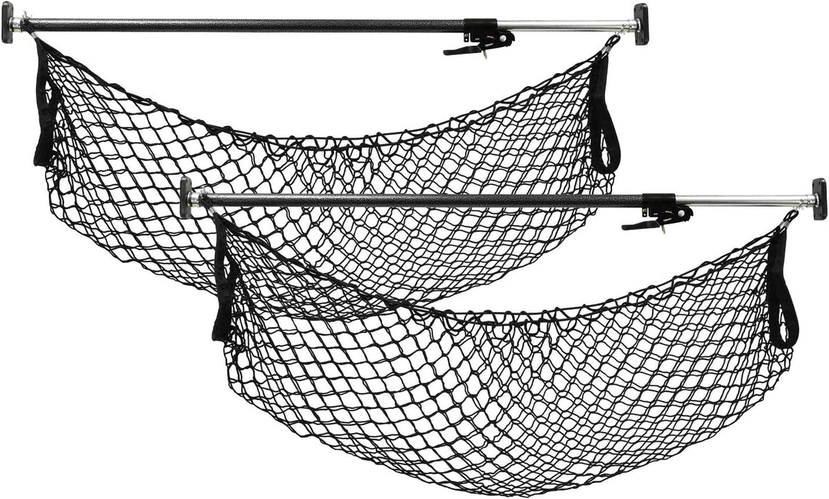 Adjustable 40 - 70 Cargo Bar with Storage Net, 2 Pack F7299