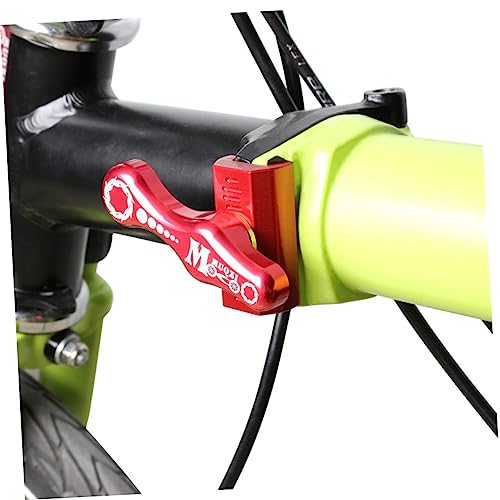 1 Set Bicycle Folding Buckle Folding Bike Hinge Clamp Quick Release Saddle Parts Buckle Handle Road Bike V14006