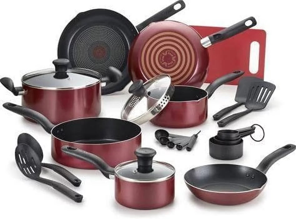 17-pc Black Cookware Set K964165