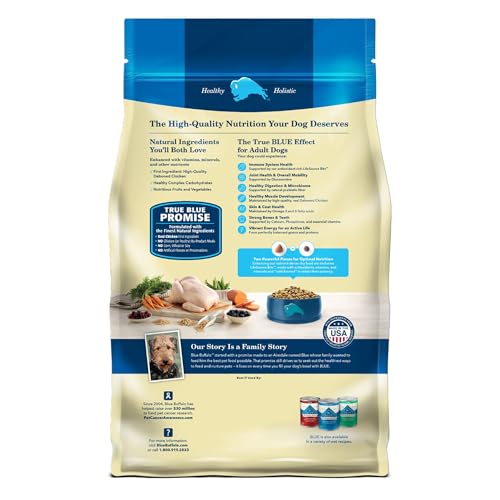 Natural Adult Dry Dog Food, Fish and Brown Rice 15-lb R7744