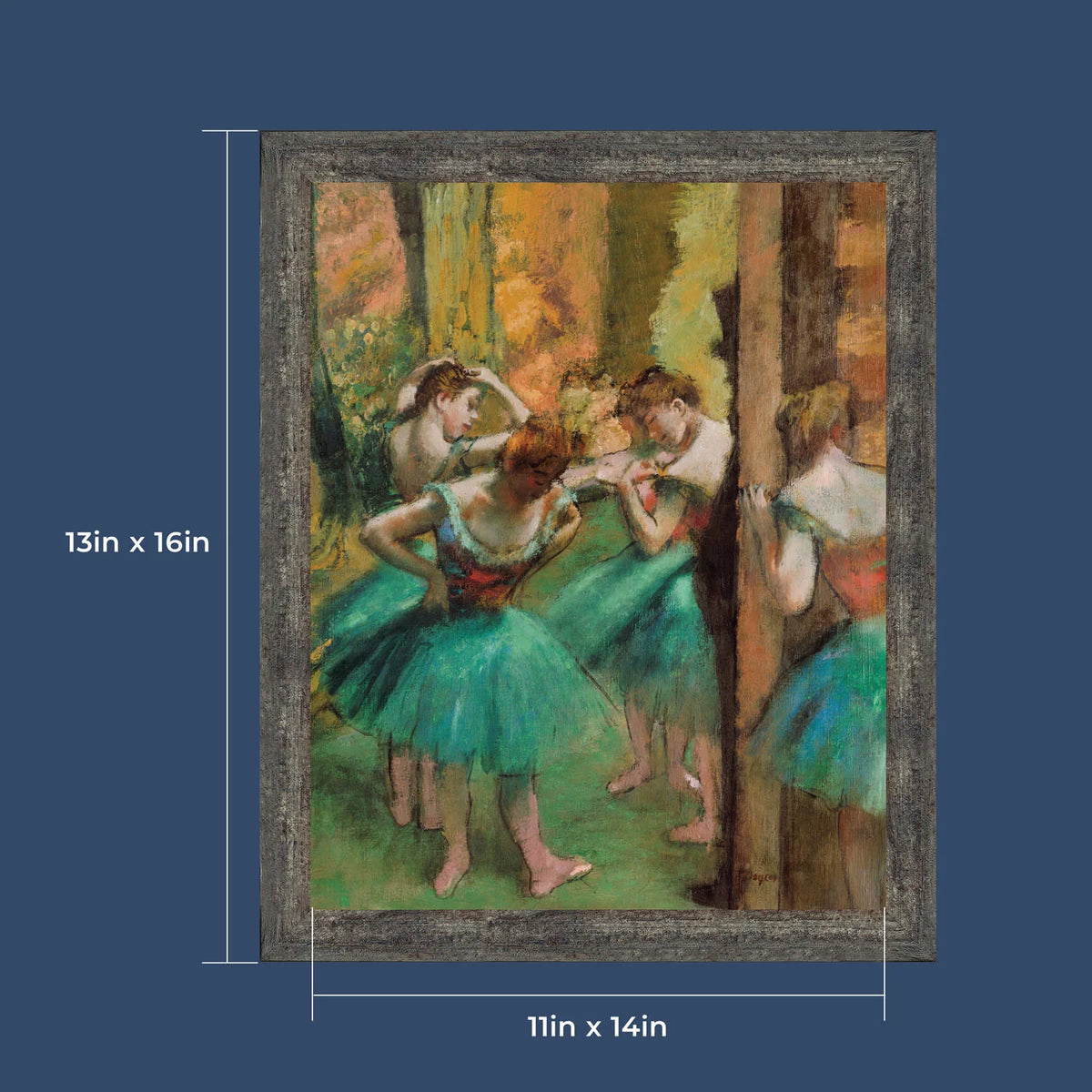 Framed Wall Art Print, 11x14 W120970
